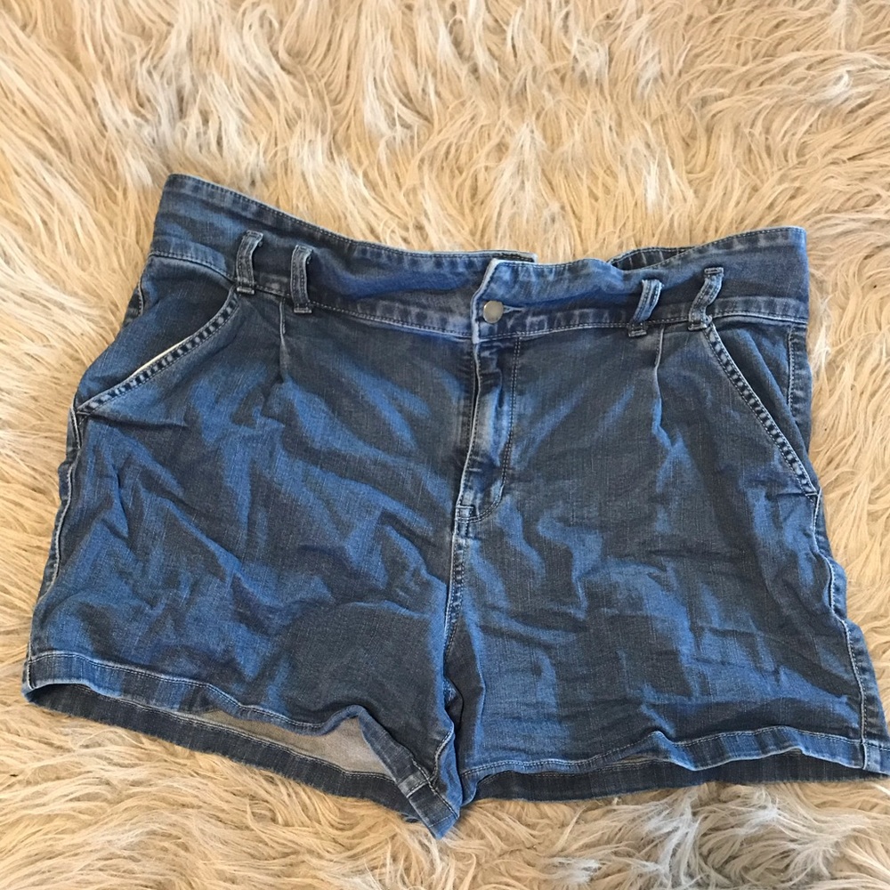 Super High Waisted Short Denim Shorts